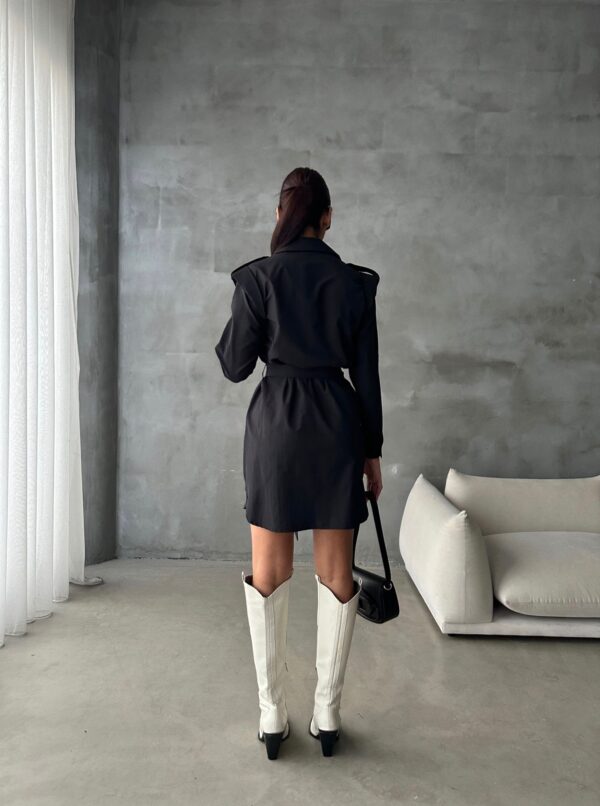 Robe chemise avec ceinture – Image 8