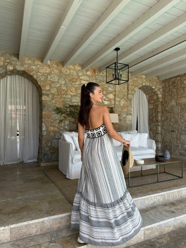 Robe Maxi Beige – Image 2