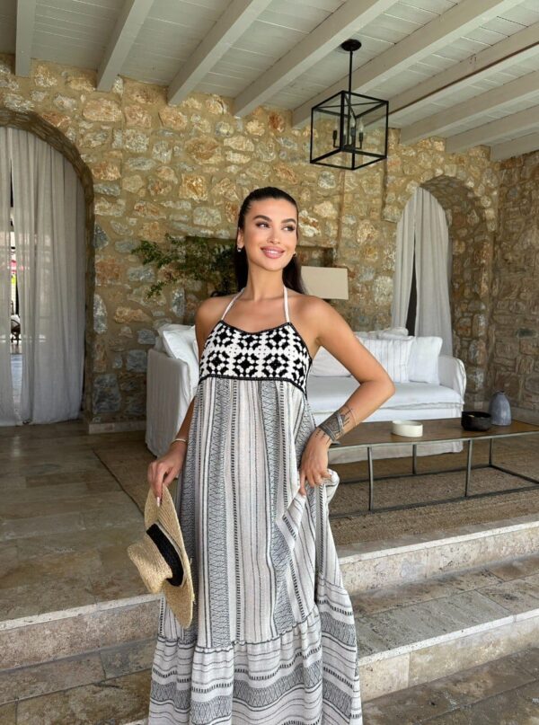 Robe Maxi Beige – Image 4